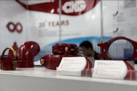 CNG-- Exhibits Grooved Couplings & Fittings at IFRE-EXPO 2025 in Poland